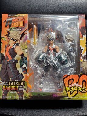 2021 amazing yamaguchi revoltech kaiyodo my hero academia katsuki bakugo figure.